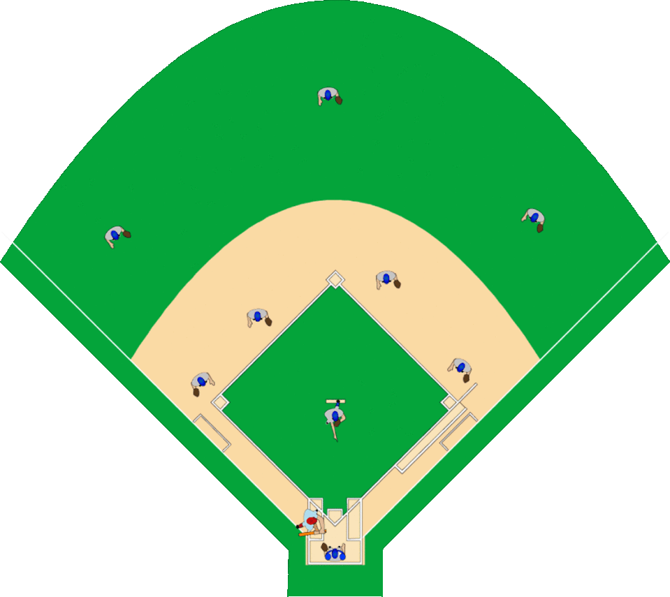 Baseball Field Layout Clipart - Free to use Clip Art Resource
