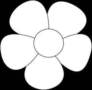 Flower Petal Template | Flower ...