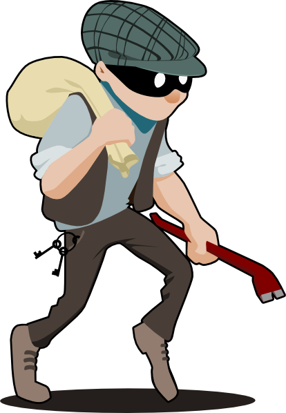 Robber Clip Art - Tumundografico
