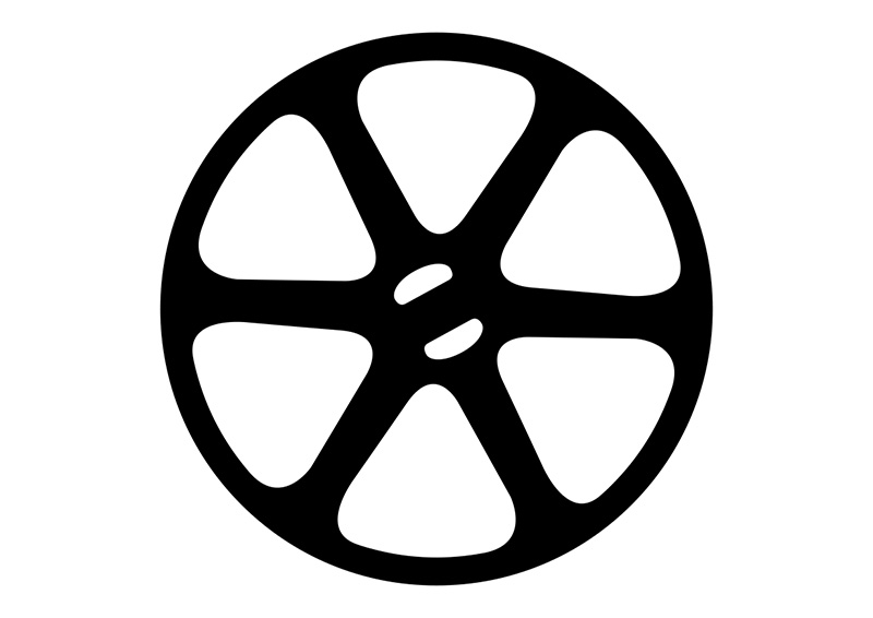 Black Film Reel