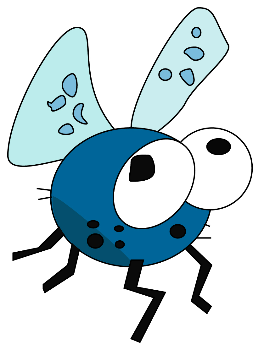 Cartoon Fly Clipart