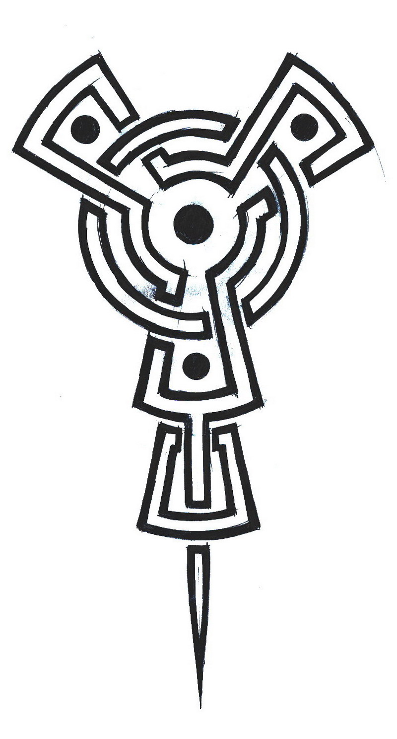 tribal sword...i think by 5TonsOfCrazy on DeviantArt