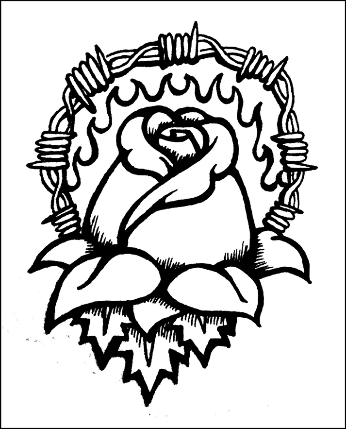 Cool Rose Designs To Draw Clipart - Free to use Clip Art Resource