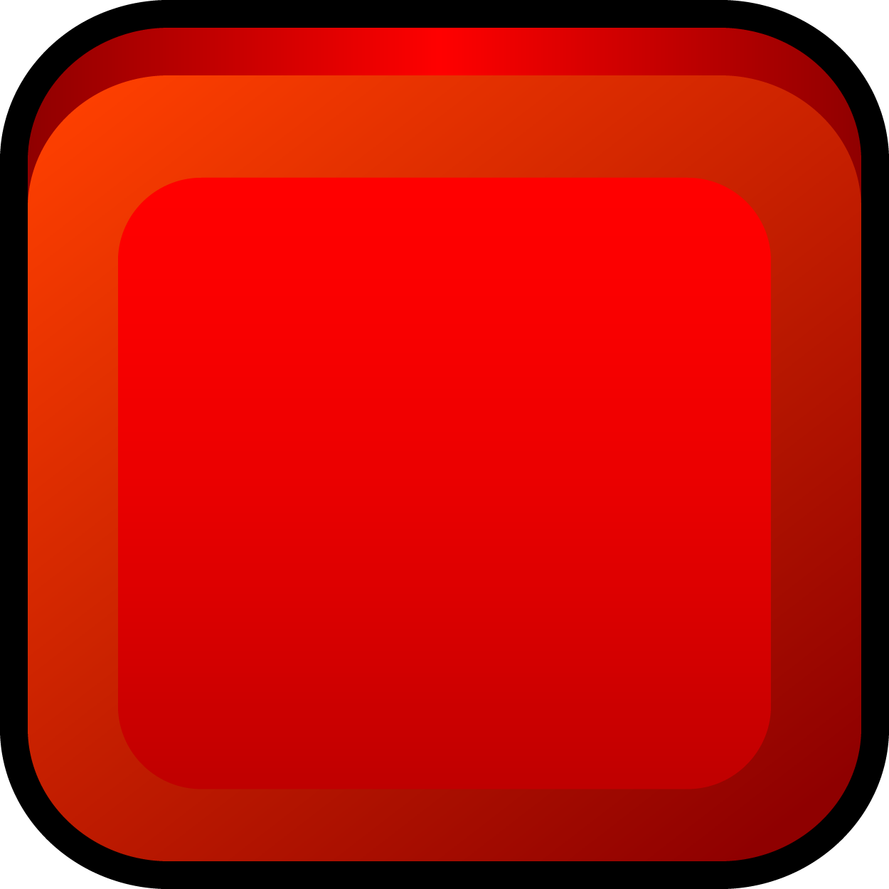 Threedimensional button icon vector png Free Vector / 4Vector