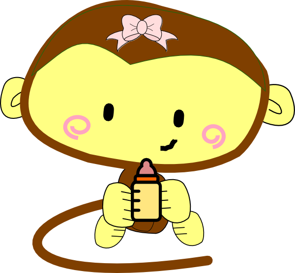 Pictures Of Cartoon Baby Monkeys