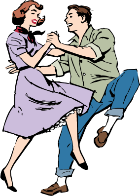 1950s Clipart