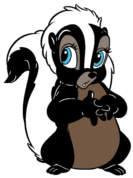Bambi's Flower the Skunk Clip Art Images | Disney Clip Art Galore