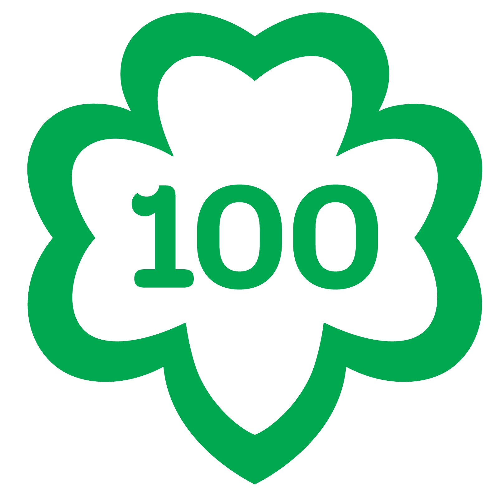 Girl Scout Trefoil Clipart