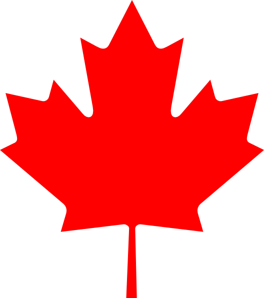 Flag Of Canada Leaf clip art Free Vector