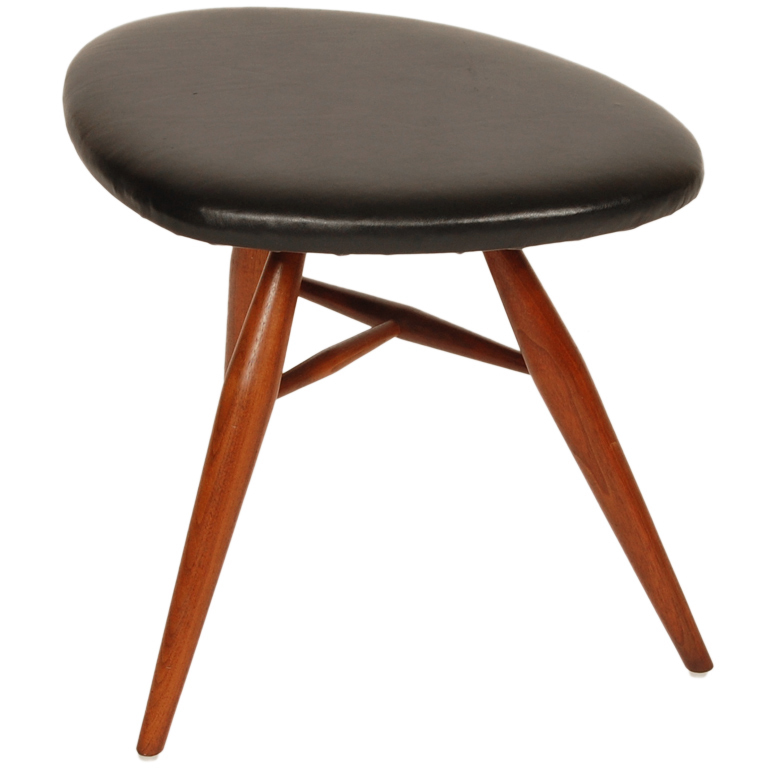 John Keal Three Legged Stool at 1stdibs