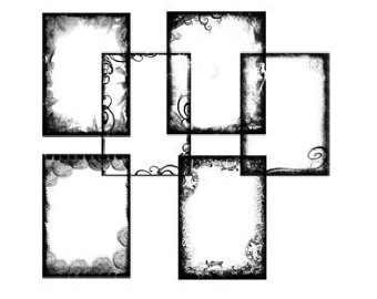 grunge frame