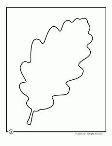 Leaf Template Printables | Craft Jr.