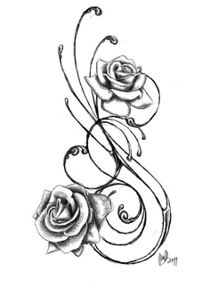 Lace Rose Tattoos