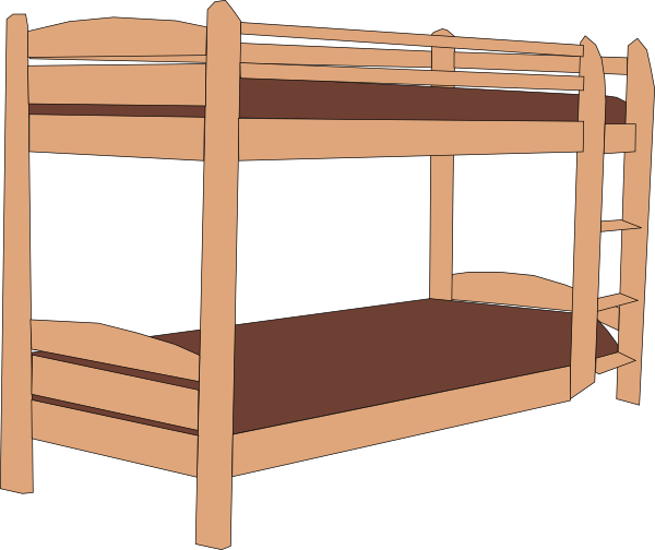 Bunk Bed clip art - vector clip art online, royalty free & public ...