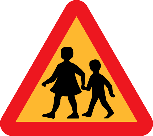Crossing Road Signs - ClipArt Best