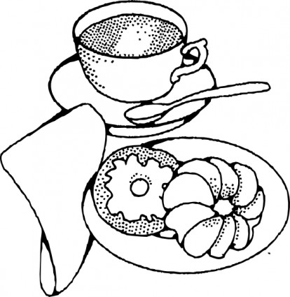 Baked Goods clip art Free Vector