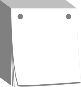 1,533 views Blank Calendar clip art - vector clip art online, royalty free ...