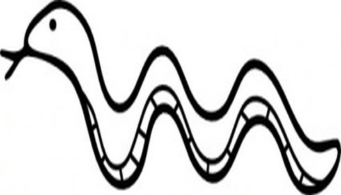 Snake Outline Clip Art | Free Vector Download - Graphics,