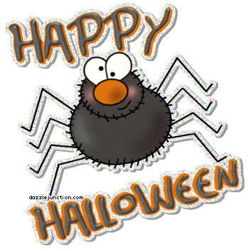 Halloween Glitters Spider Halloween Comment Graphic: Picture, Image