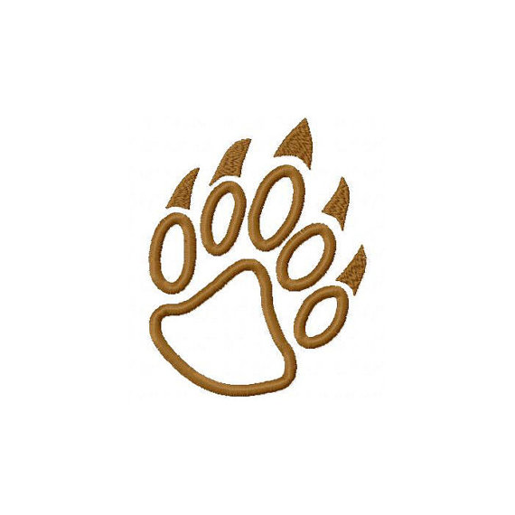 bear paw print
