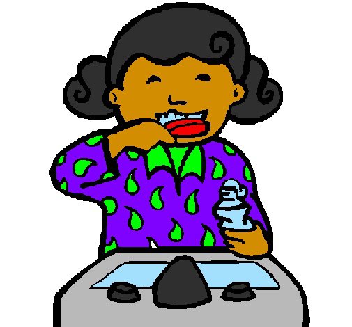 Brushing Teeth Clip Art - Tumundografico