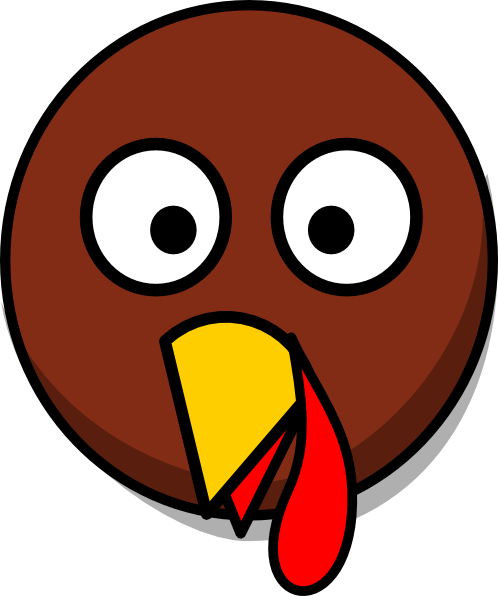 Turkey Face Clipart