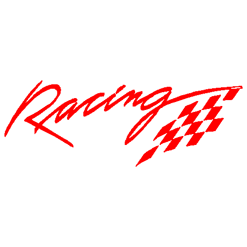 Racing Decal, Racing Car Decal, Window Decal