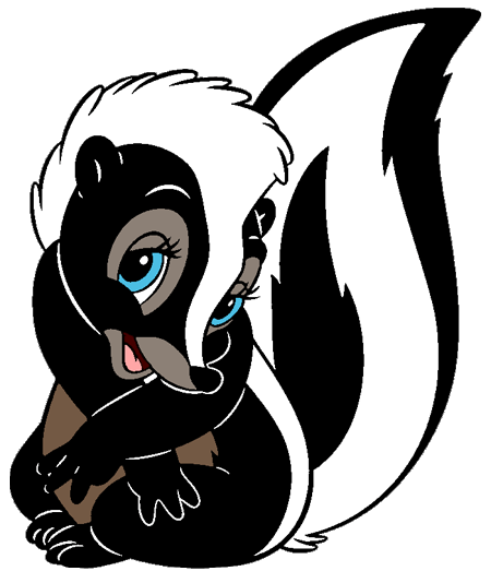Bambi's Flower the Skunk Clip Art Images | Disney Clip Art Galore