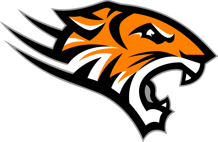 Cartoon tiger head clip art