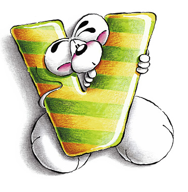 Diddl alphabet Clip Art
