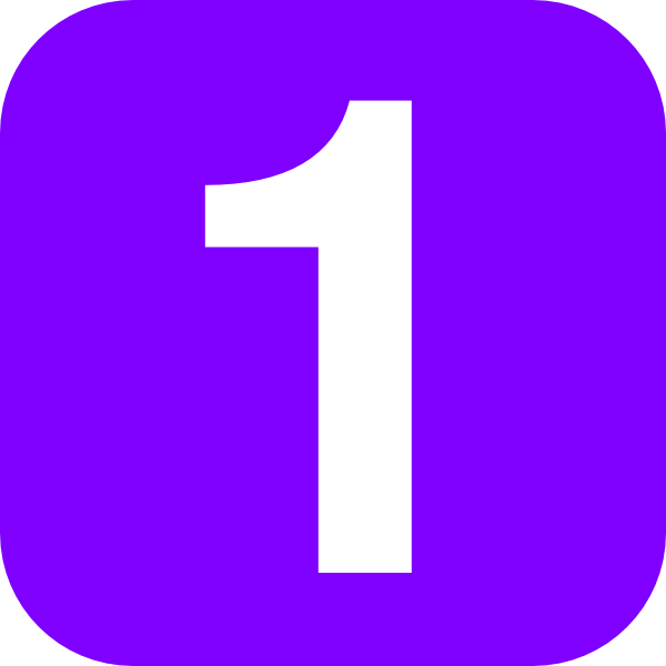 number one clip art | Hostted