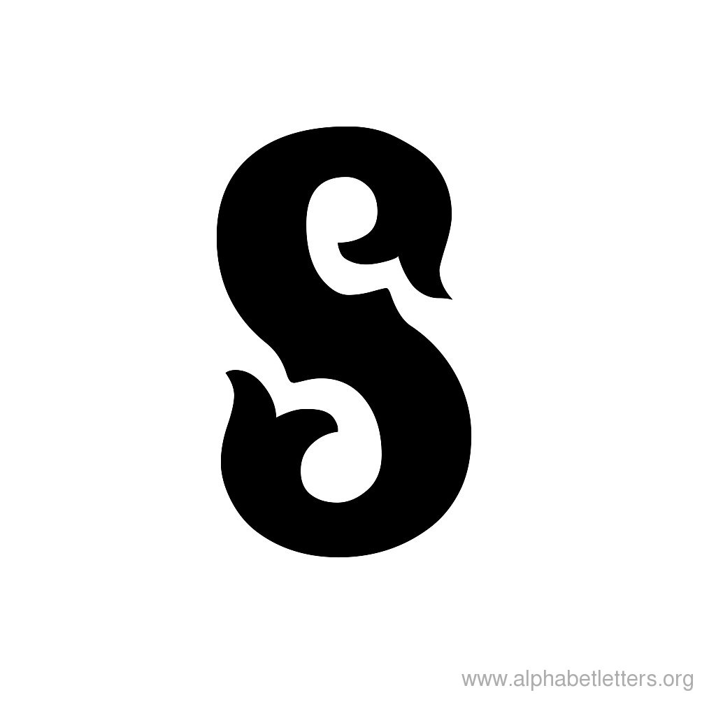 Free Printable Fancy Letter Alphabets | Alphabet Letters Org