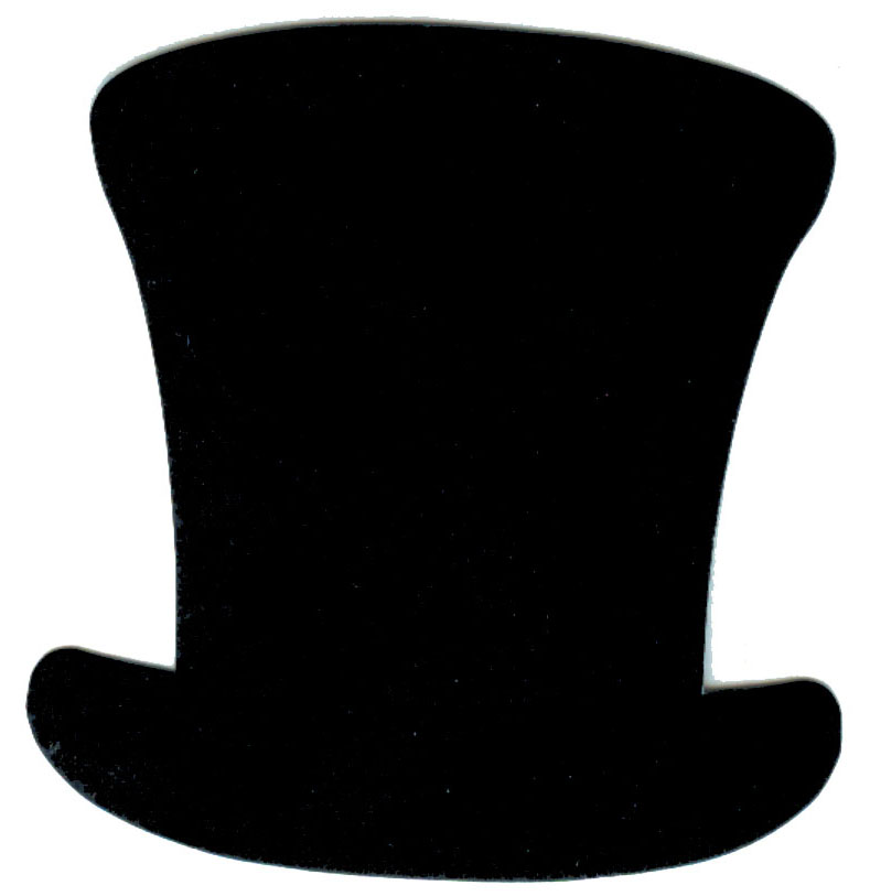 Cut Out Top Hat - ClipArt Best
