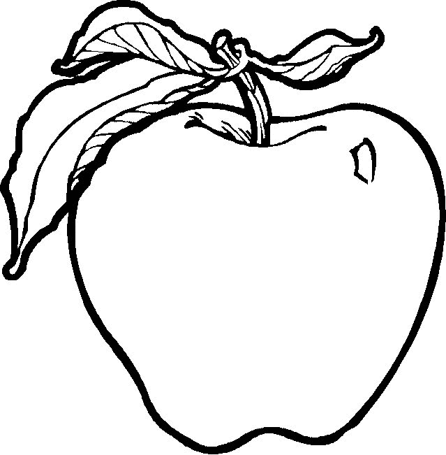 Fruits And Vegetables Coloring Pages For Kids - Ccoloringsheets.com