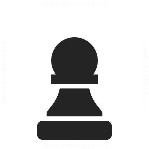 IconExperience Â» O-Collection Â» Chess Piece Pawn Icon