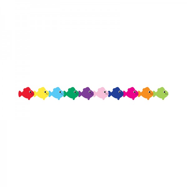 Multicolor Fish Border
