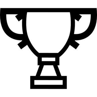 Trophy Outline Vectors, Photos and PSD files | Free Download