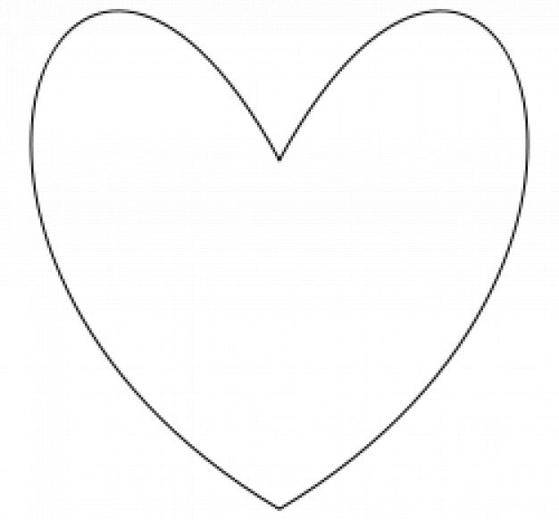 Simple heart Vector | Free Download
