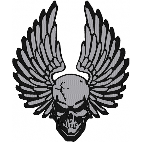 WINGED SKULL