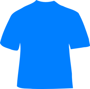 Light Blue T Shirt Template - ClipArt Best