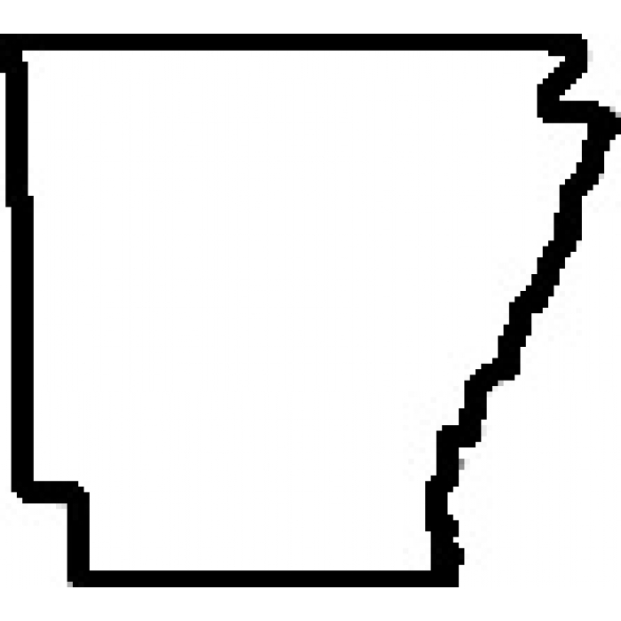 State of arkansas clip art