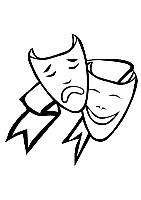 Picture Of Drama Masks