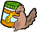 Squirrel & Chipmunk Clipart