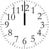 Analog Clock ? White