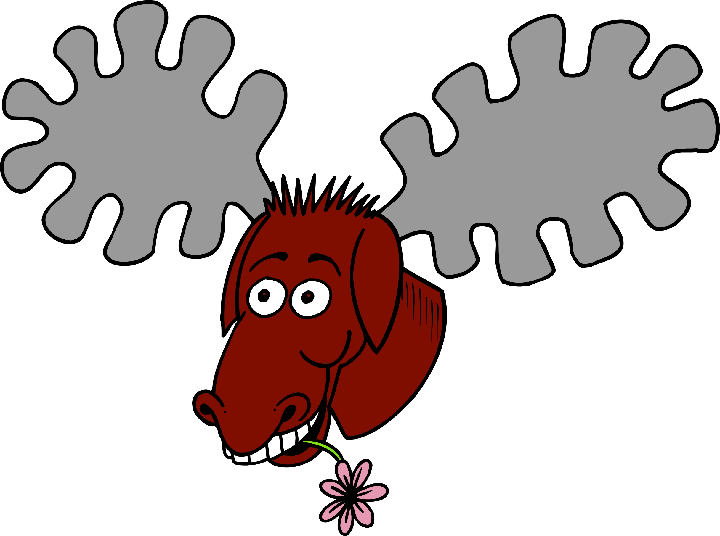 Cartoon Moose