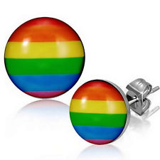 Gay Pride Earrings