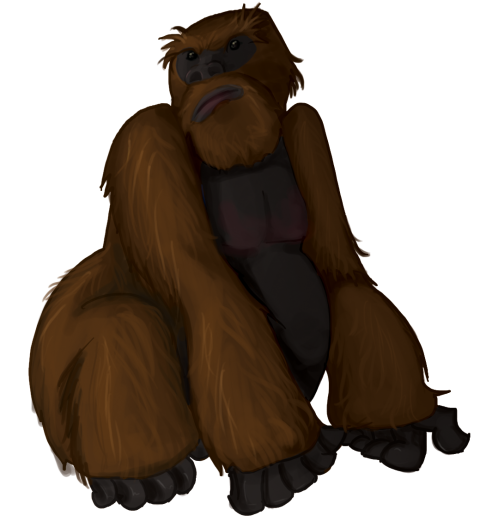 Painting Ape Thing Using GIMP or Photoshop | KalaaLog
