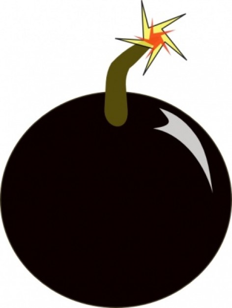 Bomb clip art | Download free Vector