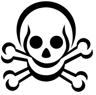Poison symbol clip art