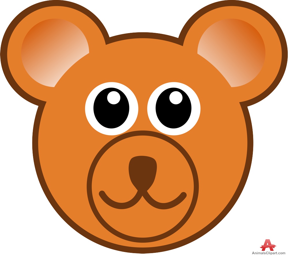 Bear face clip art - ClipartFox